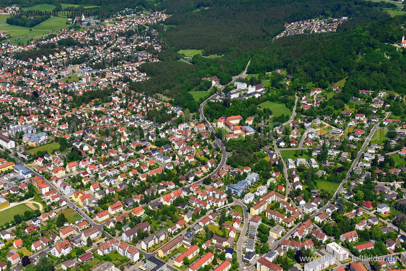 Luftaufnahme Neumarkt in der Oberpfalz in Neumarkt in der Oberpfalz | Oberpfalz, Bayern