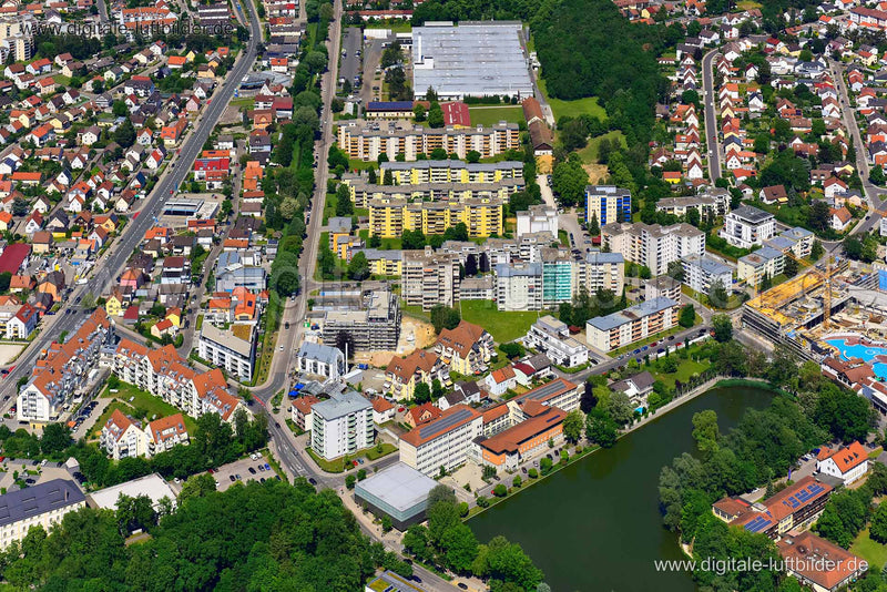 Luftaufnahme Neumarkt in der Oberpfalz in Neumarkt in der Oberpfalz | Oberpfalz, Bayern
