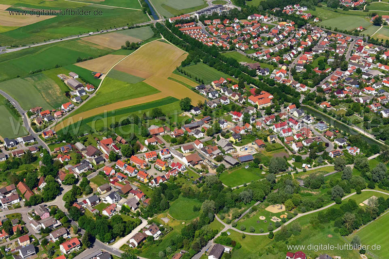 Luftaufnahme Neumarkt in der Oberpfalz in Neumarkt in der Oberpfalz | Oberpfalz, Bayern