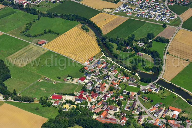 Luftaufnahme Blankenburg in Nordendorf | Schwaben, Bayern