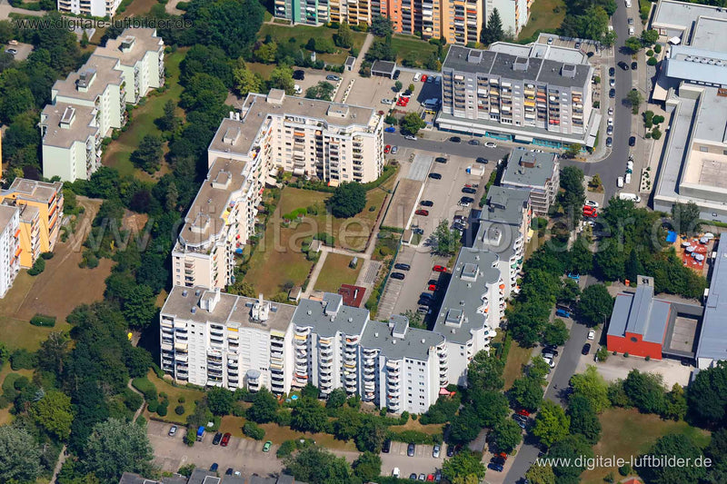 Luftaufnahme Aachener Straße in Nürnberg | Mittelfranken, Bayern
