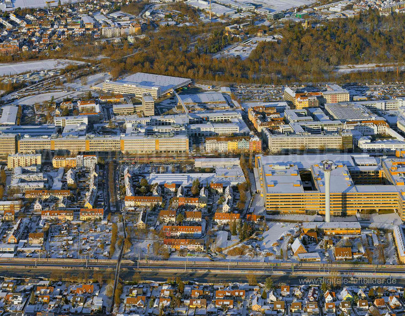 Luftaufnahme AEG Campus in Nürnberg | Mittelfranken, Bayern