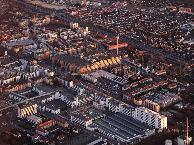 Luftaufnahme AEG Campus in Nürnberg | Mittelfranken, Bayern