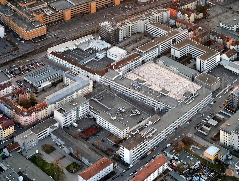 Luftaufnahme AEG Campus in Nürnberg | Mittelfranken, Bayern