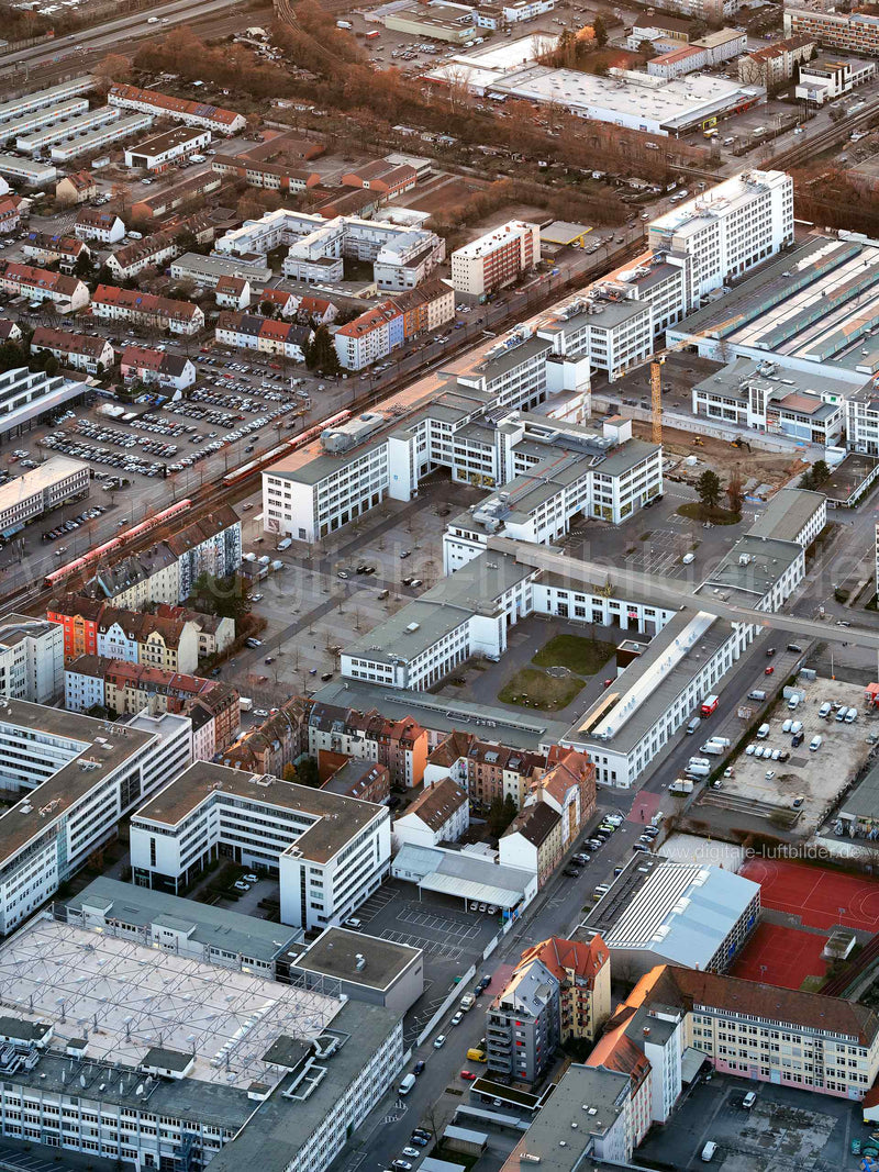 Luftaufnahme AEG Campus in Nürnberg | Mittelfranken, Bayern