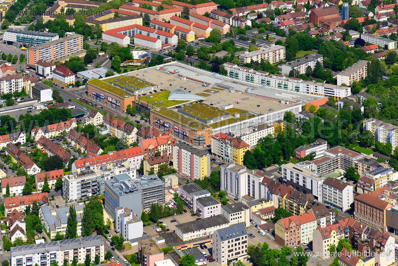 Luftaufnahme Äußere-Bayreuther-Straße in Nürnberg | Mittelfranken, Bayern