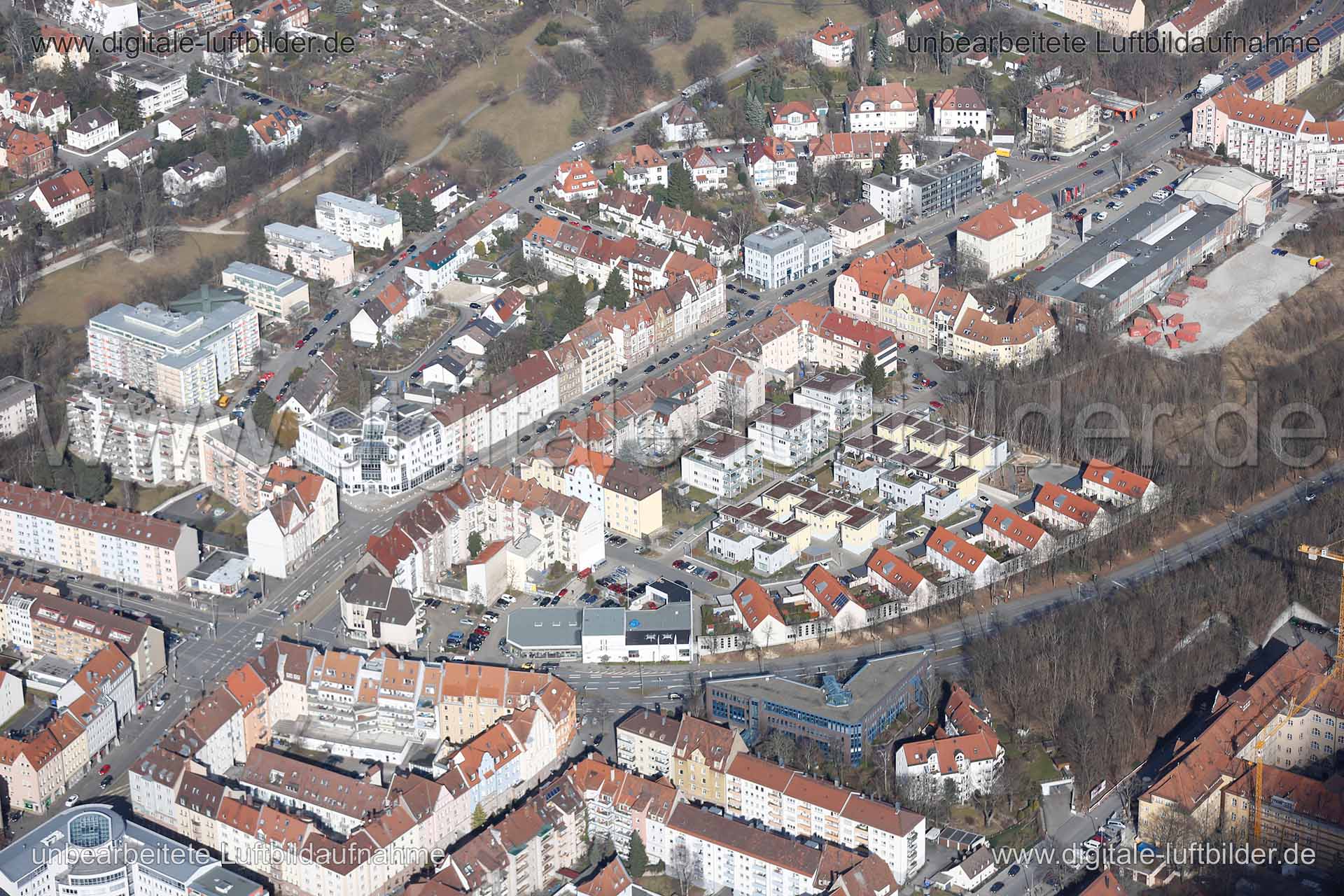 Luftaufnahme Äußere-Sulzbacher-Straße in Nürnberg | Mittelfranken, Bayern