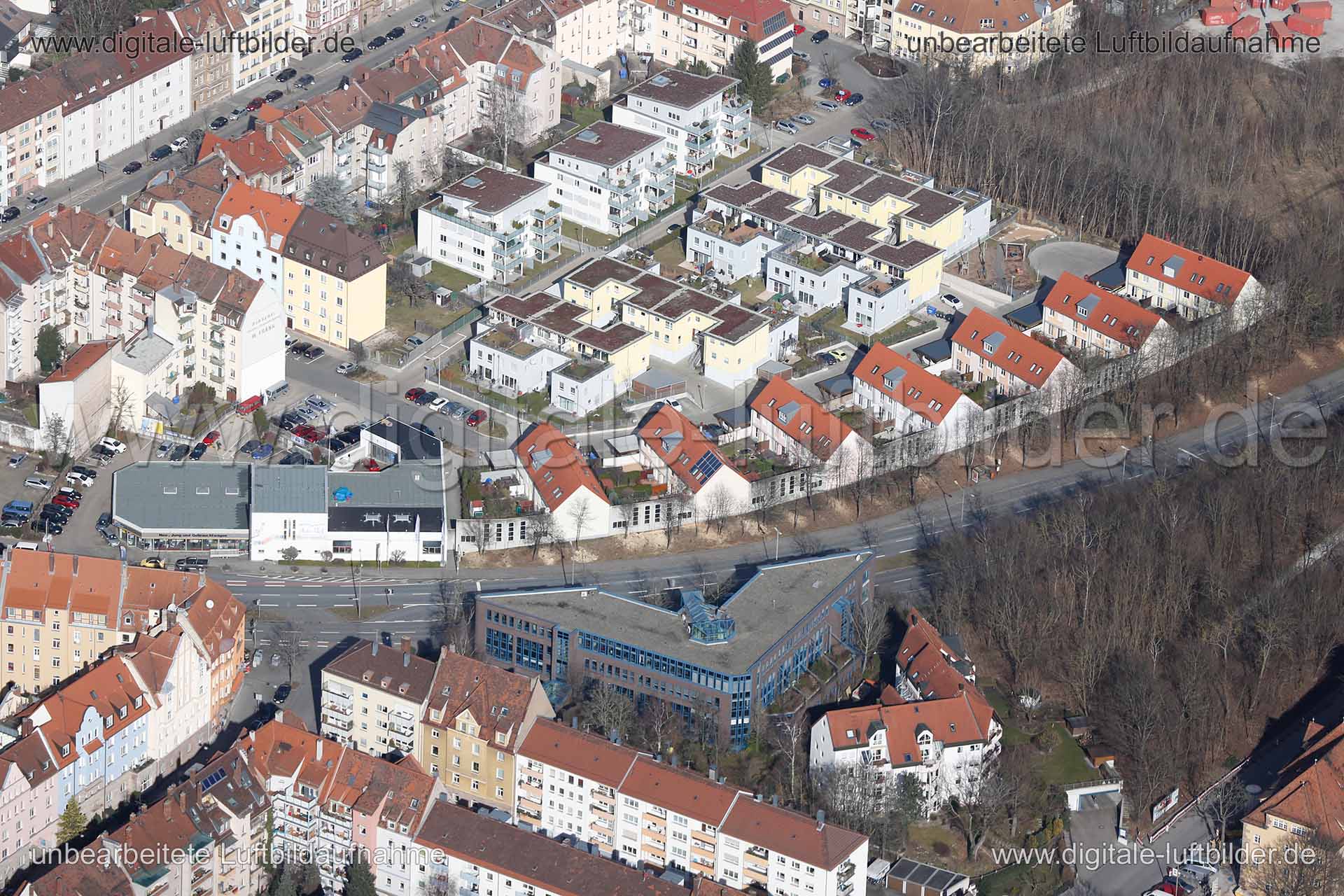 Luftaufnahme Äußere-Sulzbacher-Straße in Nürnberg | Mittelfranken, Bayern