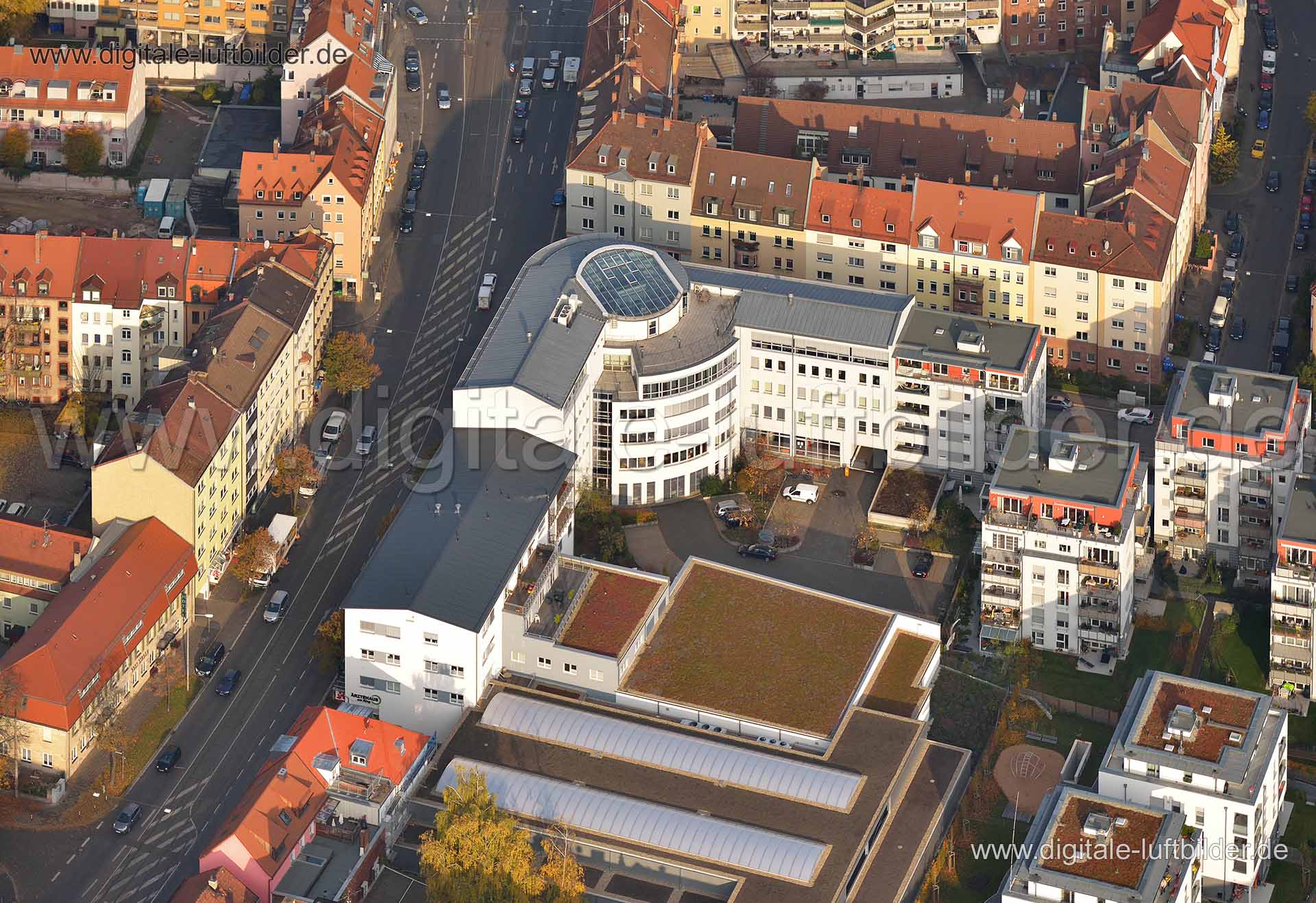 Luftaufnahme Äußere-Sulzbacher-Straße in Nürnberg | Mittelfranken, Bayern