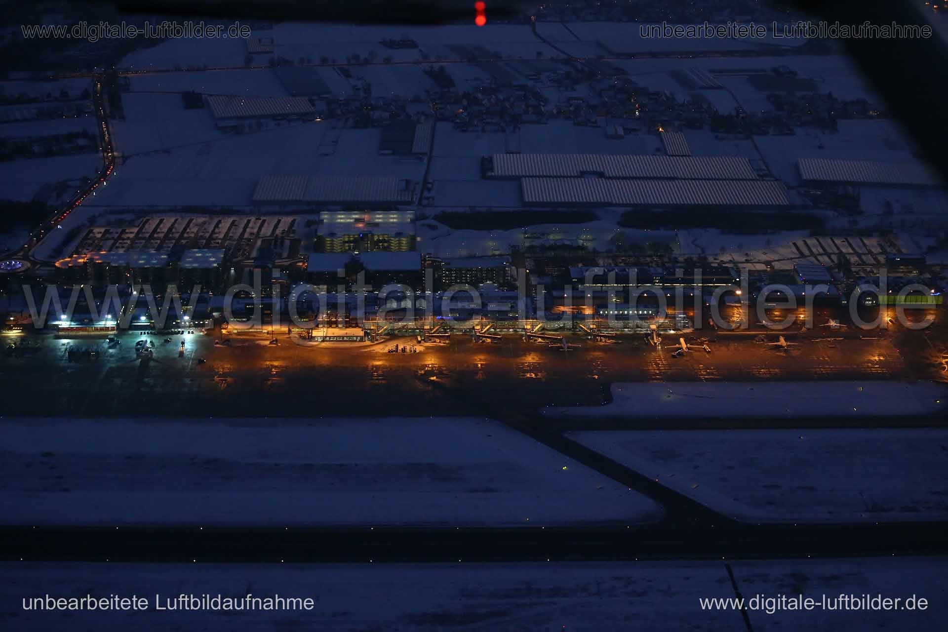 Luftaufnahme Albrecht-Dürer-Airport in Nürnberg | Mittelfranken, Bayern