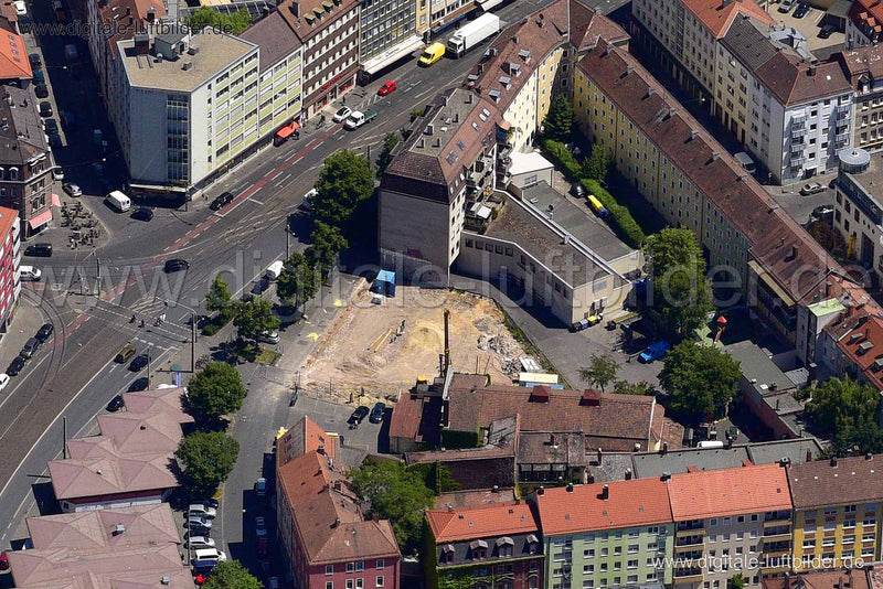 Luftaufnahme Allersberger Straße in Nürnberg | Mittelfranken, Bayern