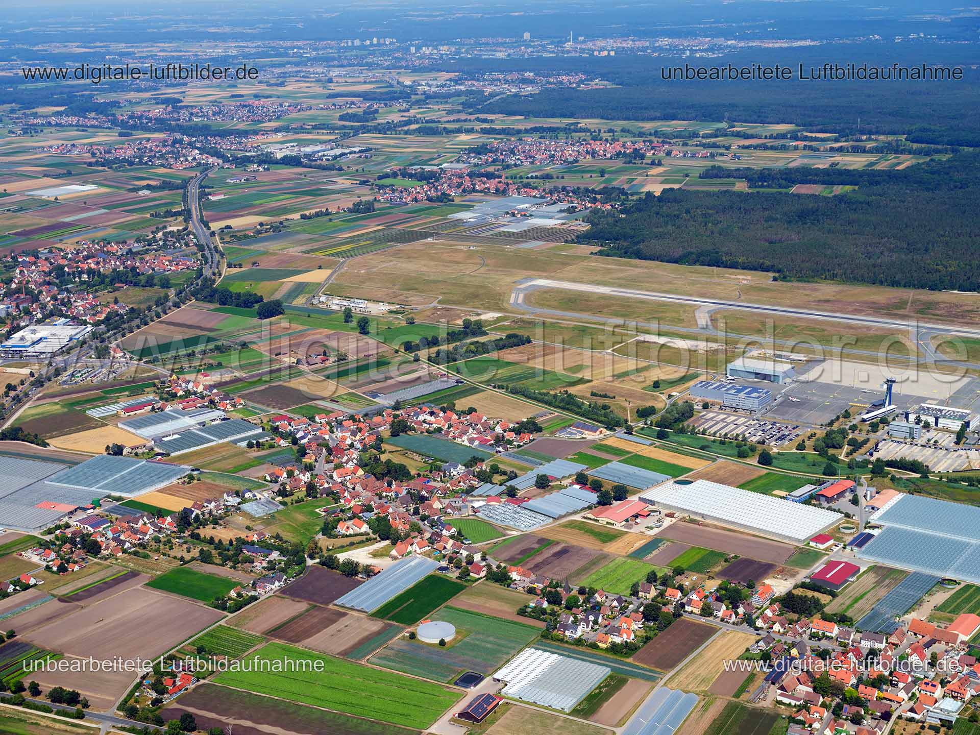 Luftaufnahme Almoshof in Nürnberg | Mittelfranken, Bayern