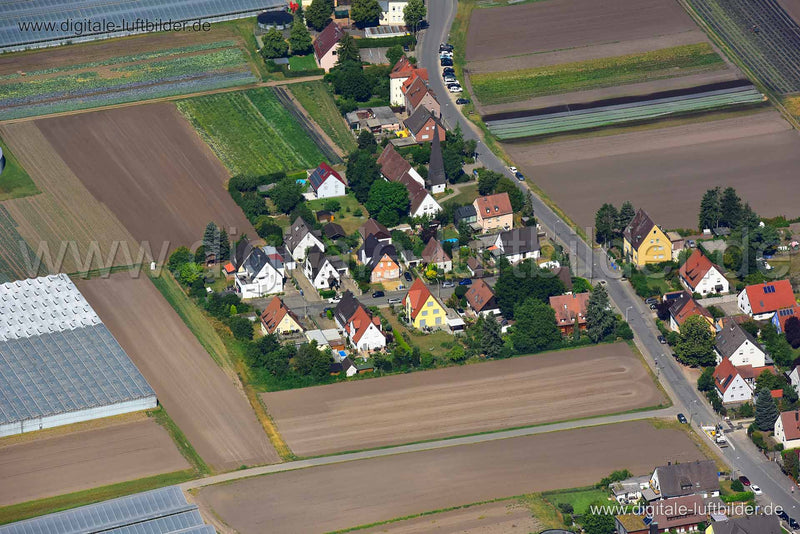 Luftaufnahme Almoshof in Nürnberg | Mittelfranken, Bayern