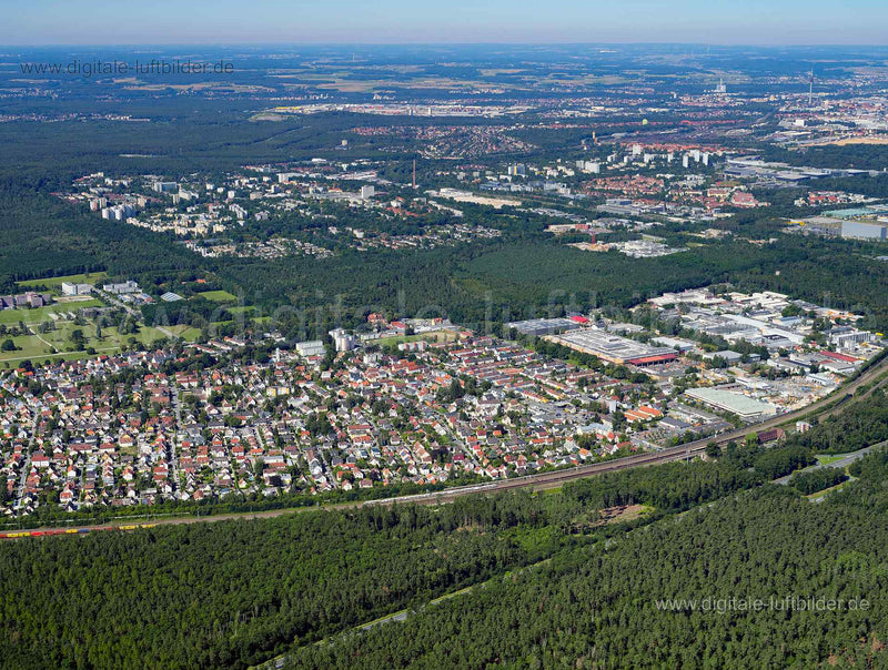 Luftaufnahme Altenfurt in Nürnberg | Mittelfranken, Bayern