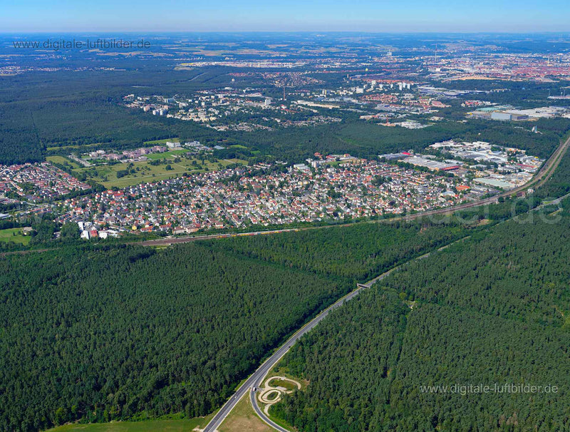 Luftaufnahme Altenfurt in Nürnberg | Mittelfranken, Bayern