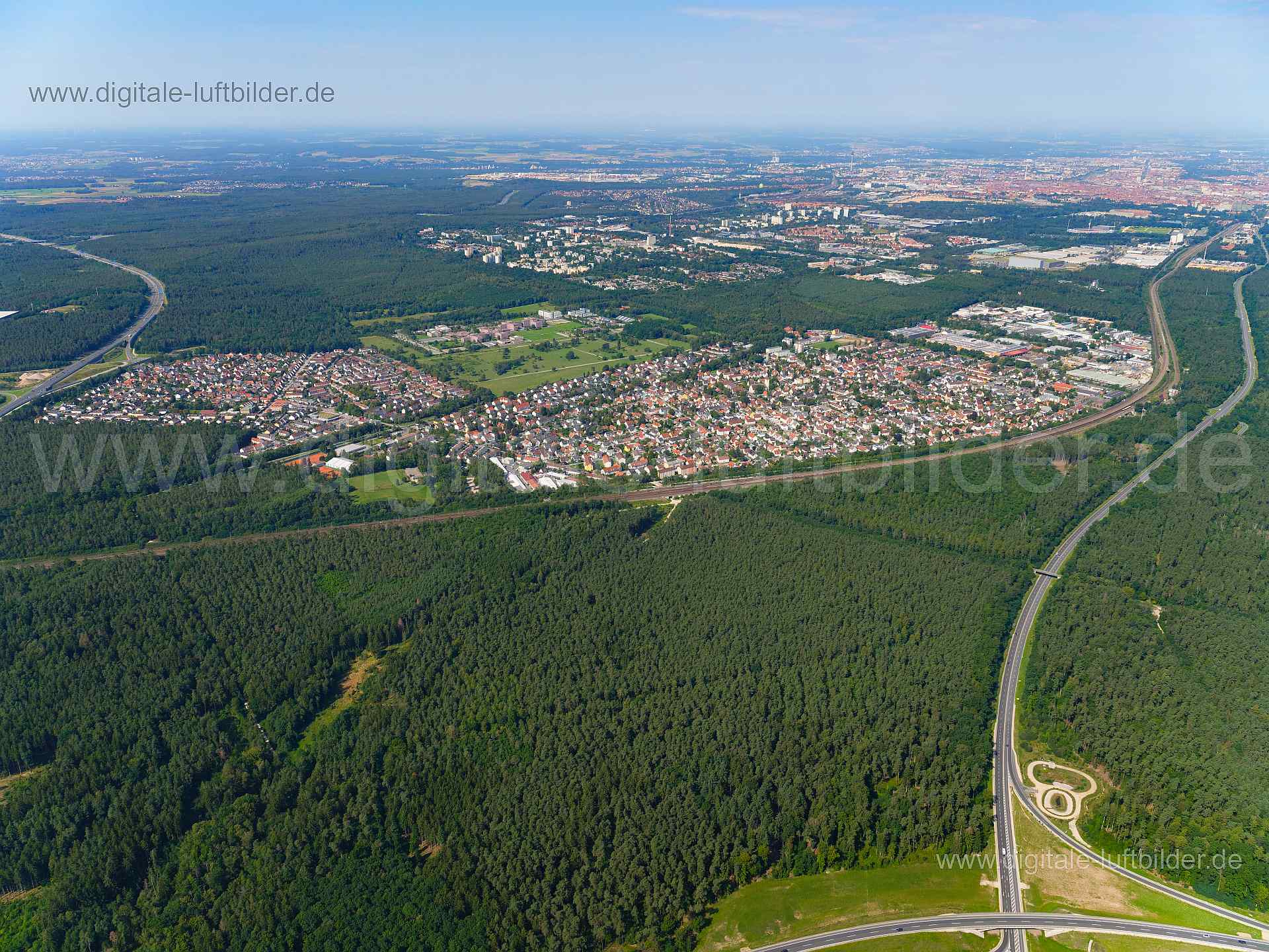 Luftaufnahme Altenfurt in Nürnberg | Mittelfranken, Bayern
