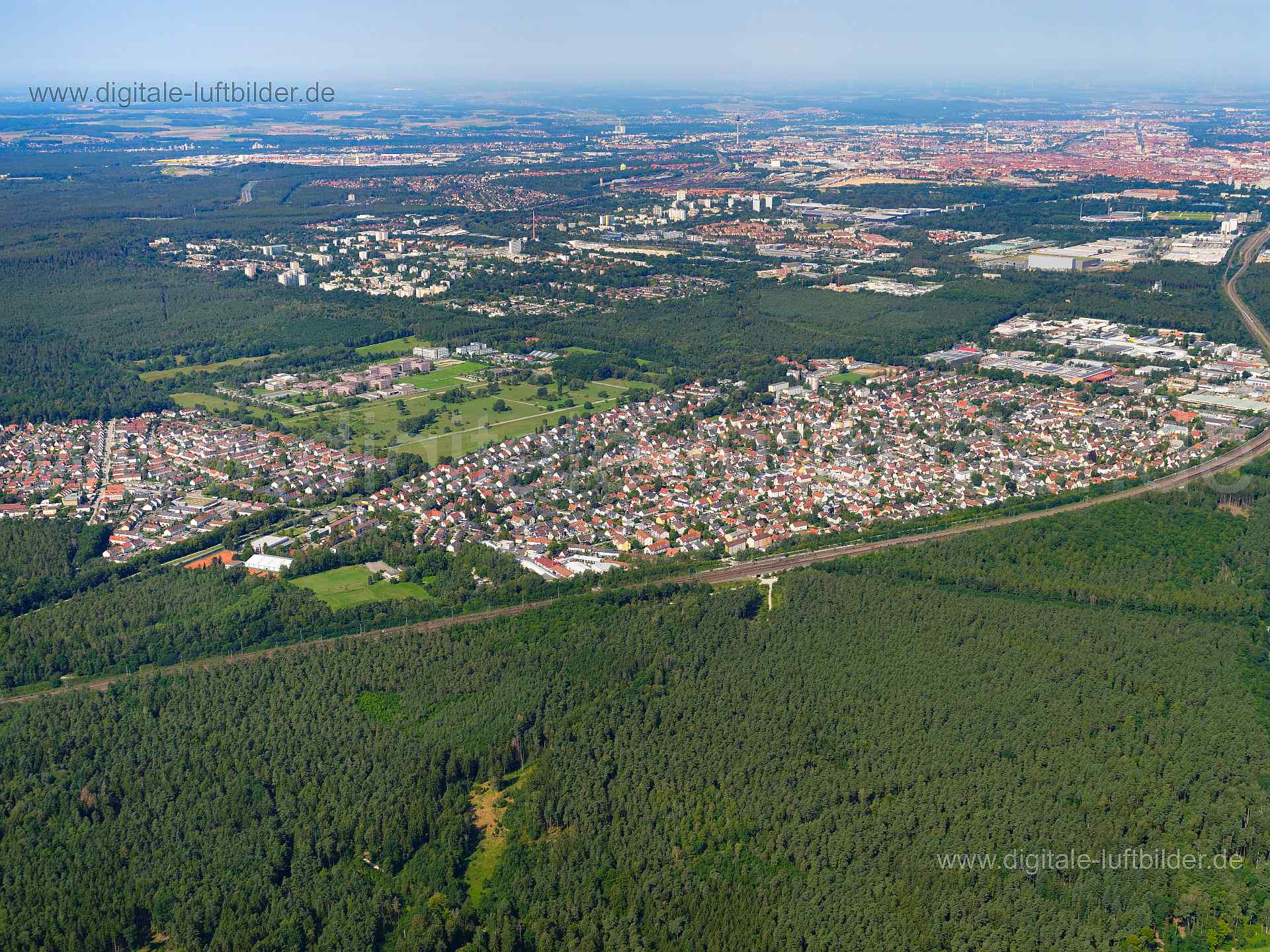 Luftaufnahme Altenfurt in Nürnberg | Mittelfranken, Bayern