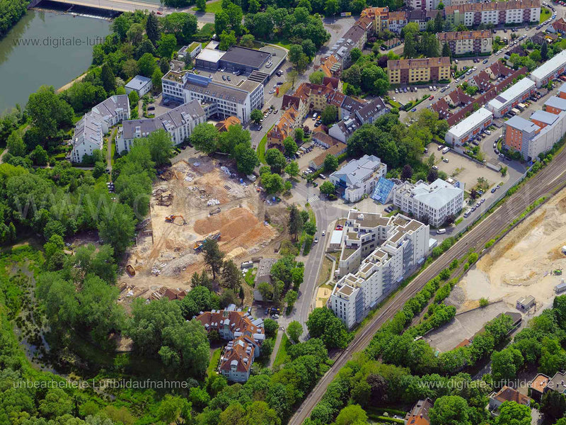 Luftbild - Am Goldhammer, Ort: Nürnberg, Tags: Baustelle, P&P, Erlenstegen, , Am Goldhammer, Martin-Albert-Straße, Nürnber...