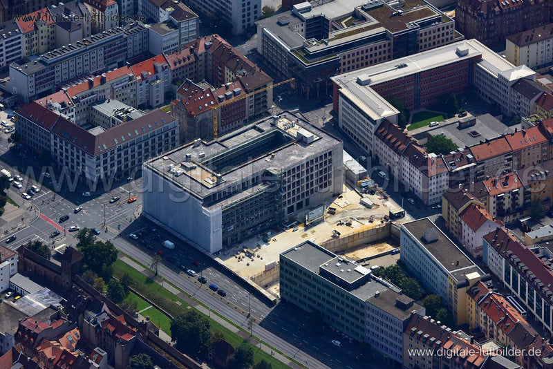 Luftaufnahme AOK am Frauentorgraben in Nürnberg | Mittelfranken, Bayern