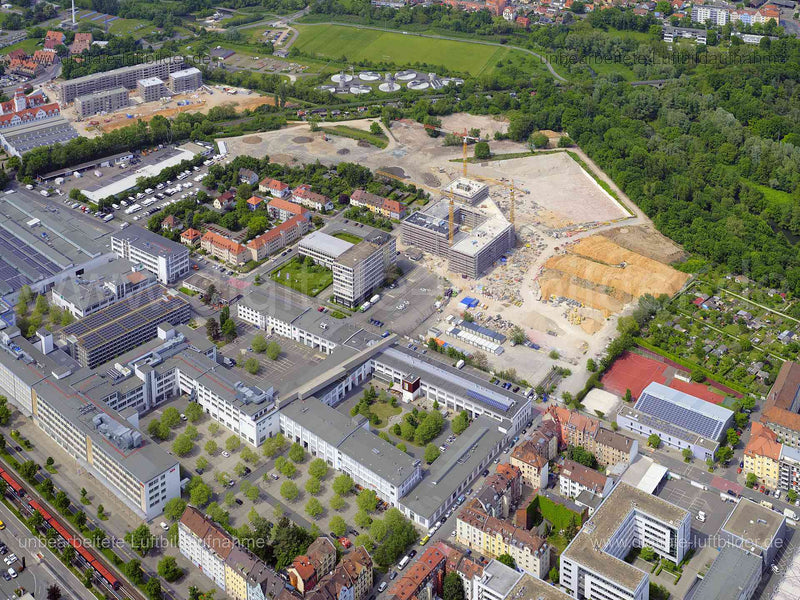 Luftaufnahme Auf AEG in Nürnberg | Mittelfranken, Bayern