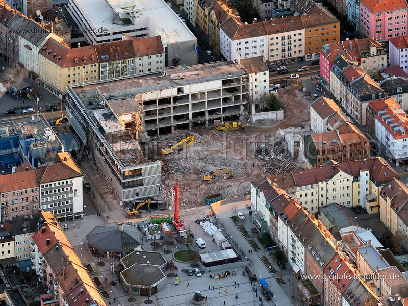 Luftaufnahme Aufseßplatz in Nürnberg | Mittelfranken, Bayern