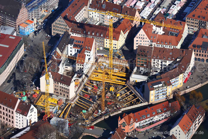 Luftaufnahme Augustinerhof in Nürnberg | Mittelfranken, Bayern