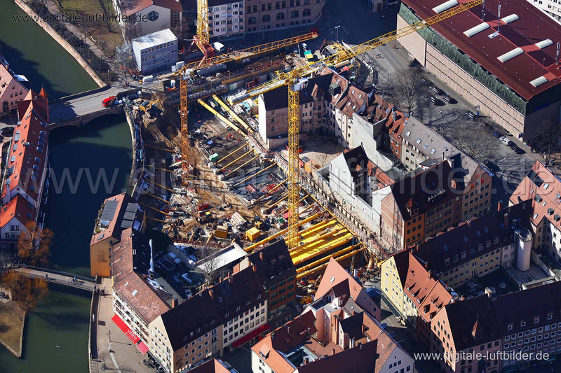Luftaufnahme Augustinerhof in Nürnberg | Mittelfranken, Bayern