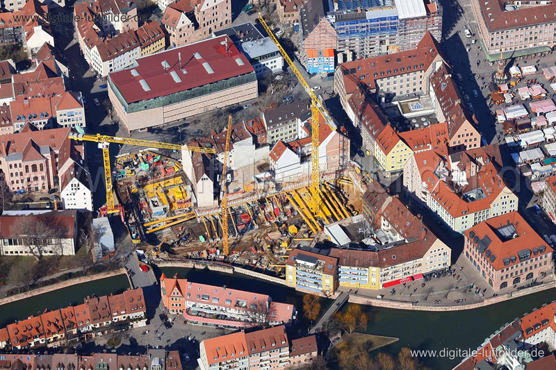 Luftaufnahme Augustinerhof in Nürnberg | Mittelfranken, Bayern