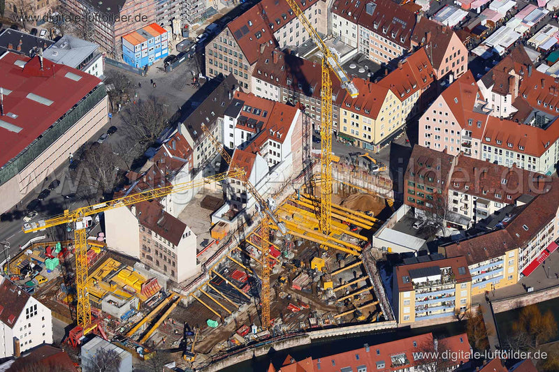 Luftaufnahme Augustinerhof in Nürnberg | Mittelfranken, Bayern