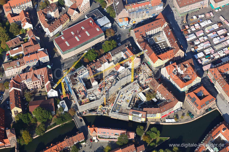 Luftaufnahme Augustinerhof in Nürnberg | Mittelfranken, Bayern
