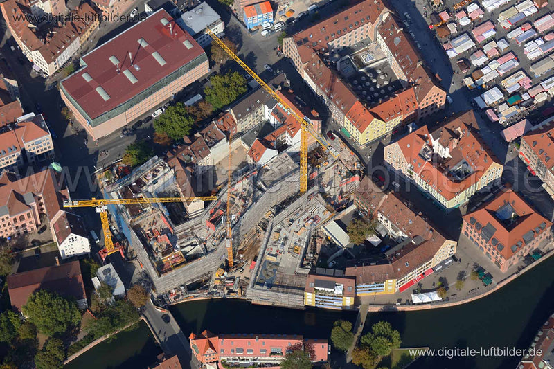 Luftaufnahme Augustinerhof in Nürnberg | Mittelfranken, Bayern