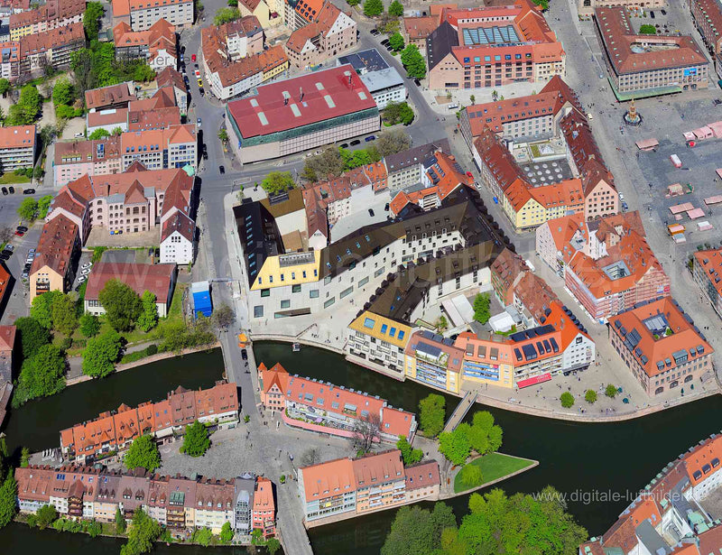 Luftaufnahme Augustinerhof in Nürnberg | Mittelfranken, Bayern