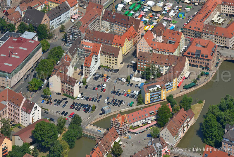 Luftaufnahme Augustinerhof in Nürnberg | Mittelfranken, Bayern