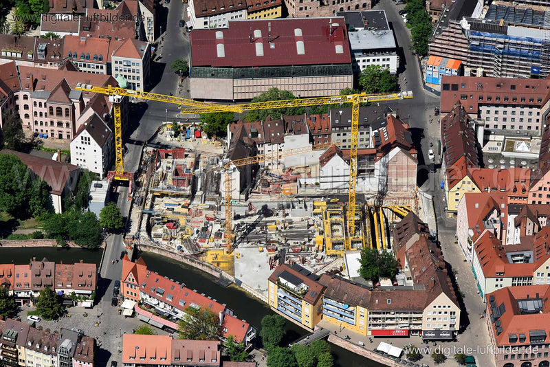 Luftaufnahme Augustinerhof in Nürnberg | Mittelfranken, Bayern
