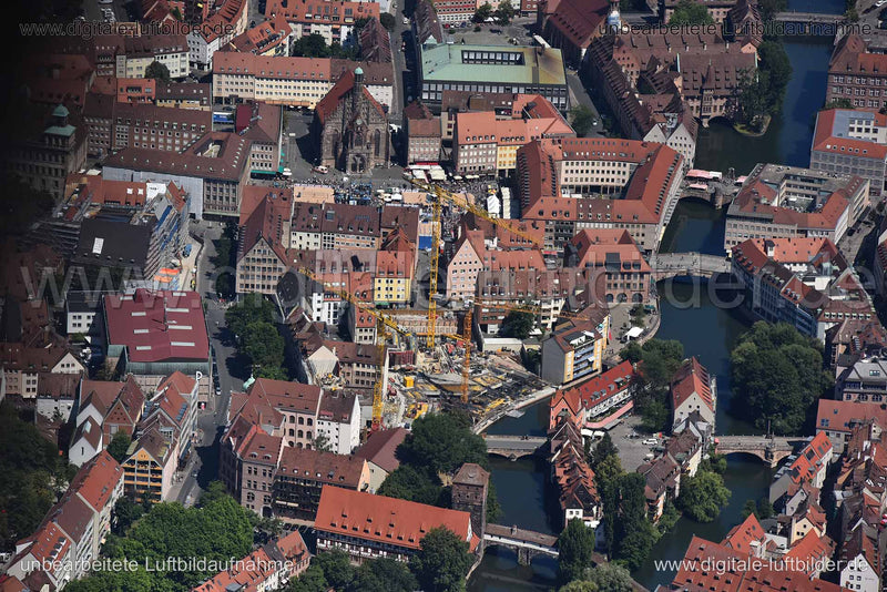 Luftaufnahme Augustinerhof in Nürnberg | Mittelfranken, Bayern