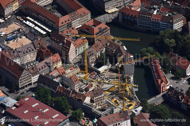 Luftaufnahme Augustinerhof in Nürnberg | Mittelfranken, Bayern
