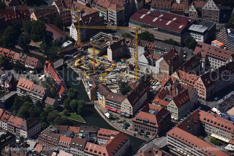 Luftaufnahme Augustinerhof in Nürnberg | Mittelfranken, Bayern