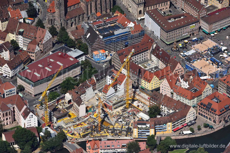 Luftaufnahme Augustinerhof in Nürnberg | Mittelfranken, Bayern