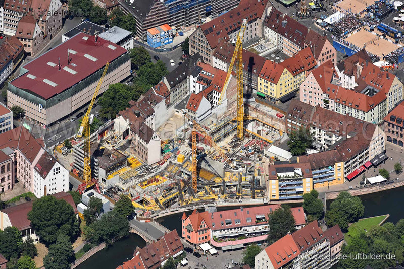 Luftaufnahme Augustinerhof in Nürnberg | Mittelfranken, Bayern