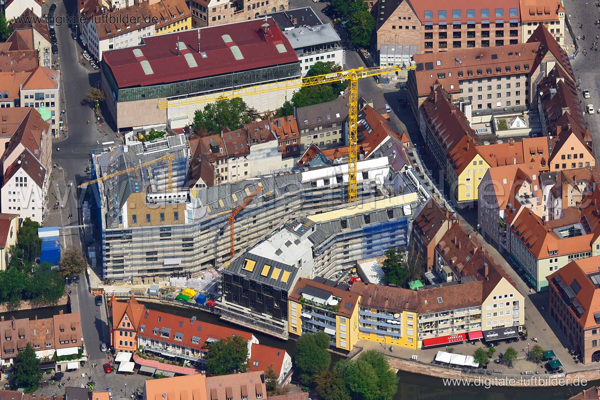 Luftaufnahme Augustinerhof in Nürnberg | Mittelfranken, Bayern