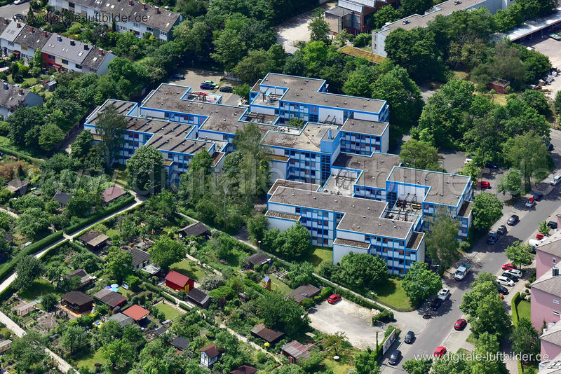 Luftaufnahme Avenariusstraße in Nürnberg | Mittelfranken, Bayern
