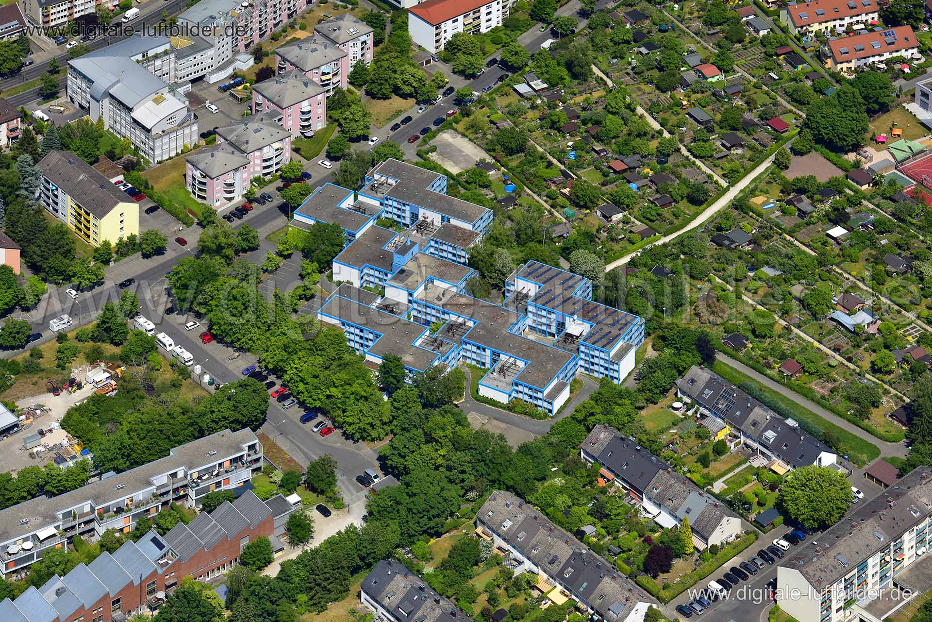 Luftaufnahme Avenariusstraße in Nürnberg | Mittelfranken, Bayern