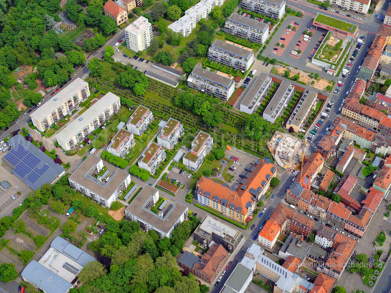Luftaufnahme Bärenschanze in Nürnberg | Mittelfranken, Bayern