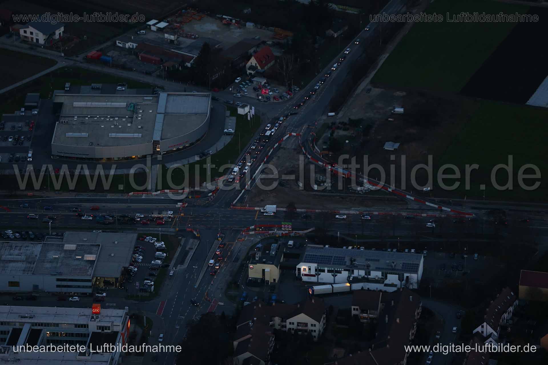 Luftaufnahme Bamberger Straße in Nürnberg | Mittelfranken, Bayern