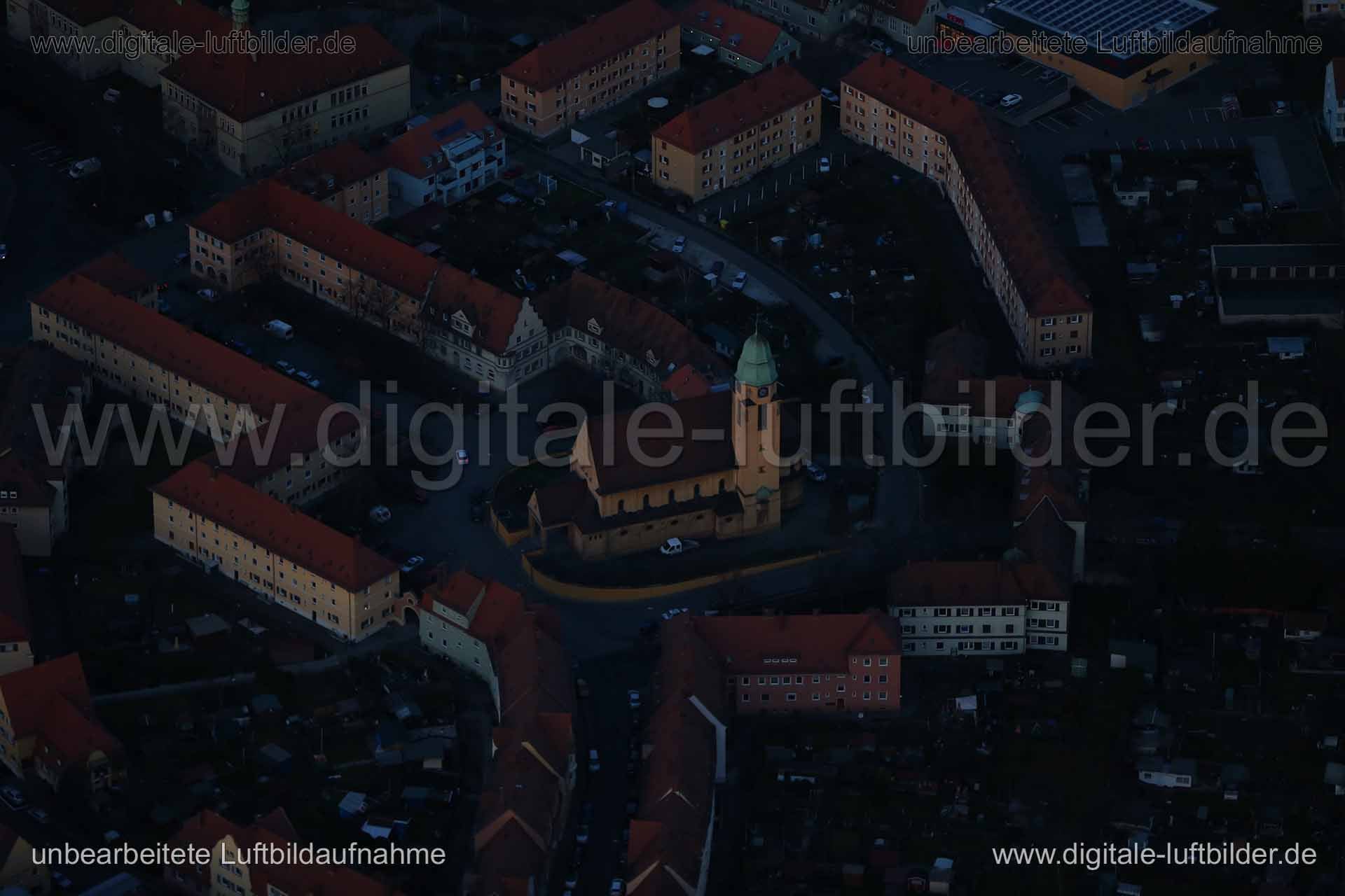 Luftaufnahme Bauernfeind in Nürnberg | Mittelfranken, Bayern