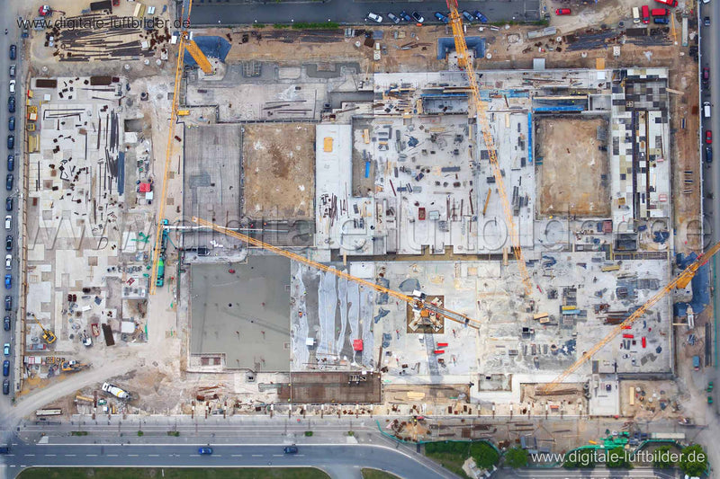 Luftaufnahme Baustelle Datev in Nürnberg | Mittelfranken, Bayern