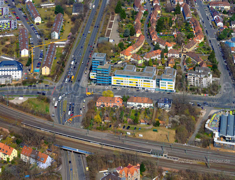 Luftaufnahme Barmer Krankenkasse in Nürnberg | Mittelfranken, Bayern