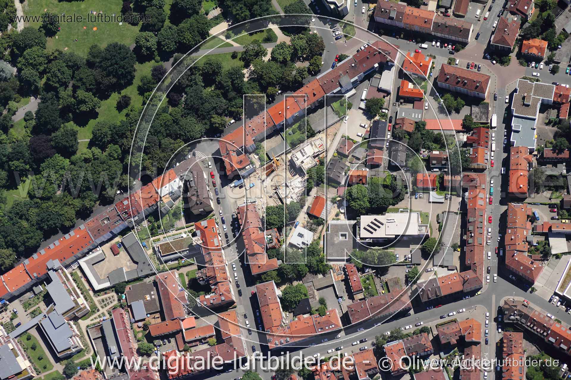 Luftaufnahme Berckhauserstraße in Nürnberg | Mittelfranken, Bayern