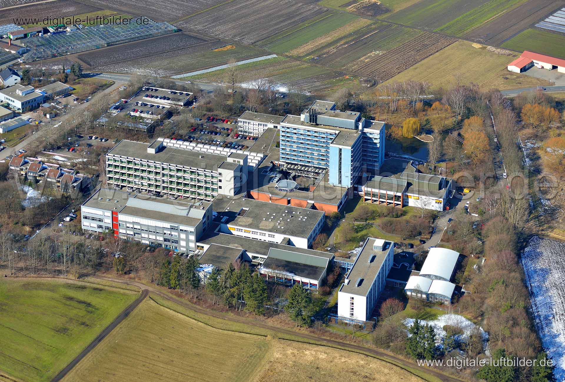 Luftaufnahme Berufsförderungswerk in Nürnberg | Mittelfranken, Bayern