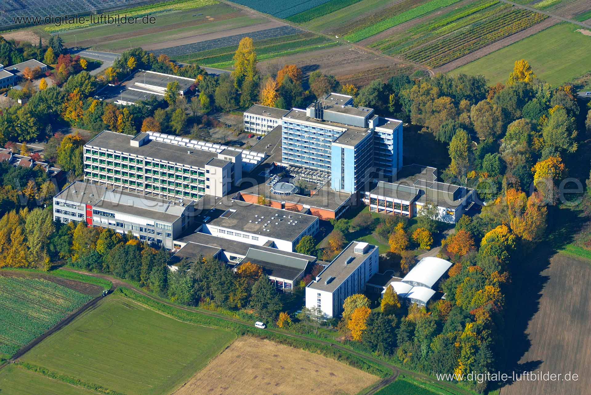 Luftaufnahme Berufsförderungswerk in Nürnberg | Mittelfranken, Bayern